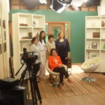 Nos estúdios da Rede Super de Televisão, logo após a gravação do programa Gideões, com a Pra. Ângela Valadão