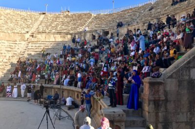 Caravana Diante do Trono 2017 em Jerash – Jordânia